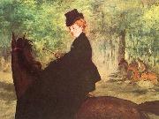 Edouard Manet The Horsewoman oil painting